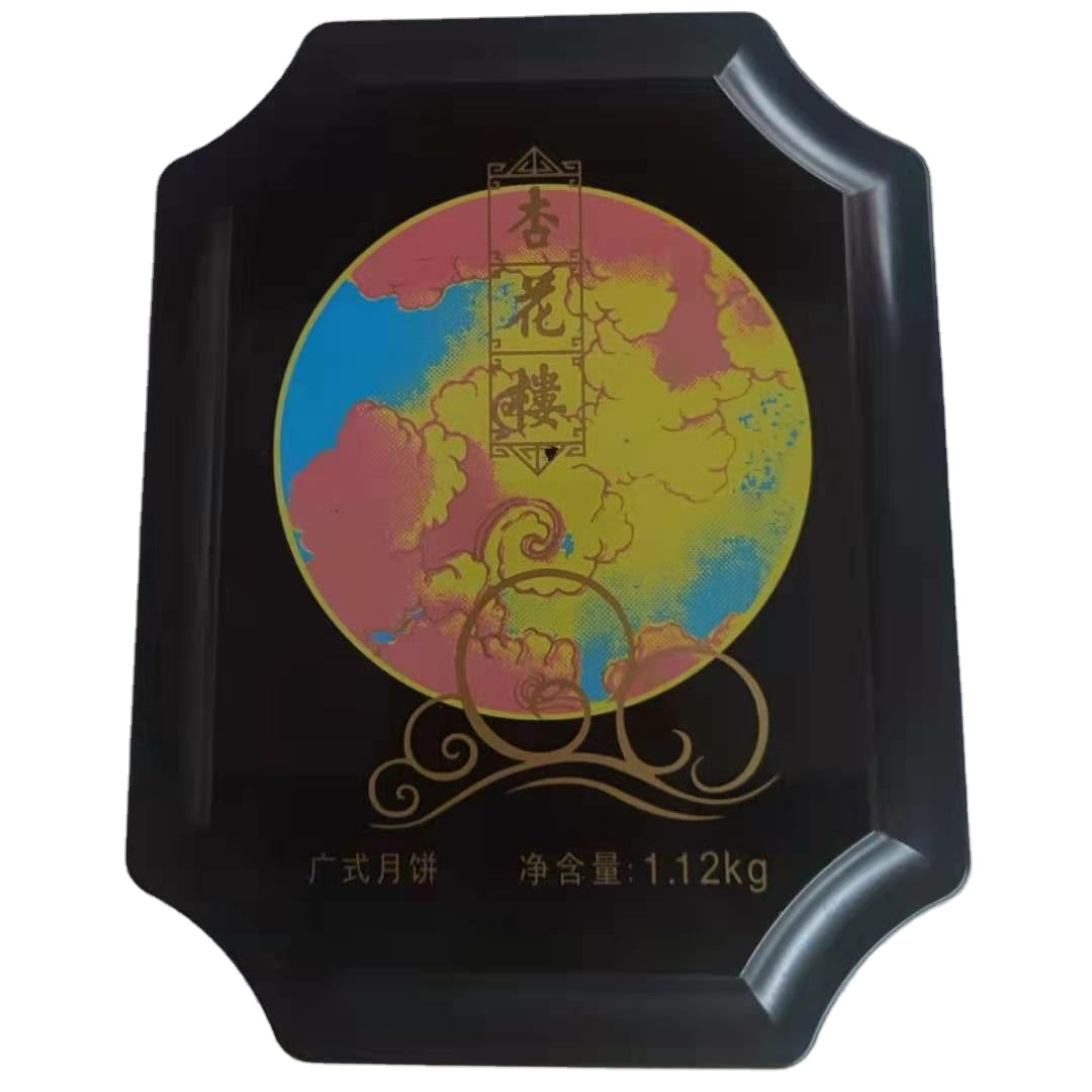 High quality heat transfer film/label for printing moon cake gift box