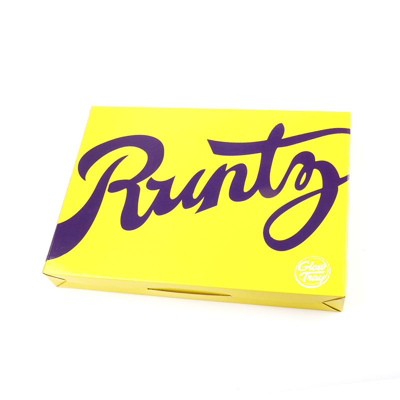 Горячая Распродажа, пластиковый светящийся поднос для печенья Runtz Backwoods, Индивидуальный Светодиодный поднос