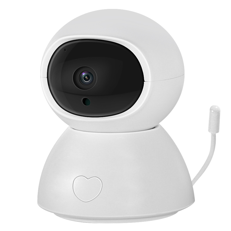 Умный дом звуковой сигнализатор перегрева Беспроводной Wi-Fi IP PTZ камера охранного видеонаблюдения для домашнего применения для защиты детей и домашних животных монитор