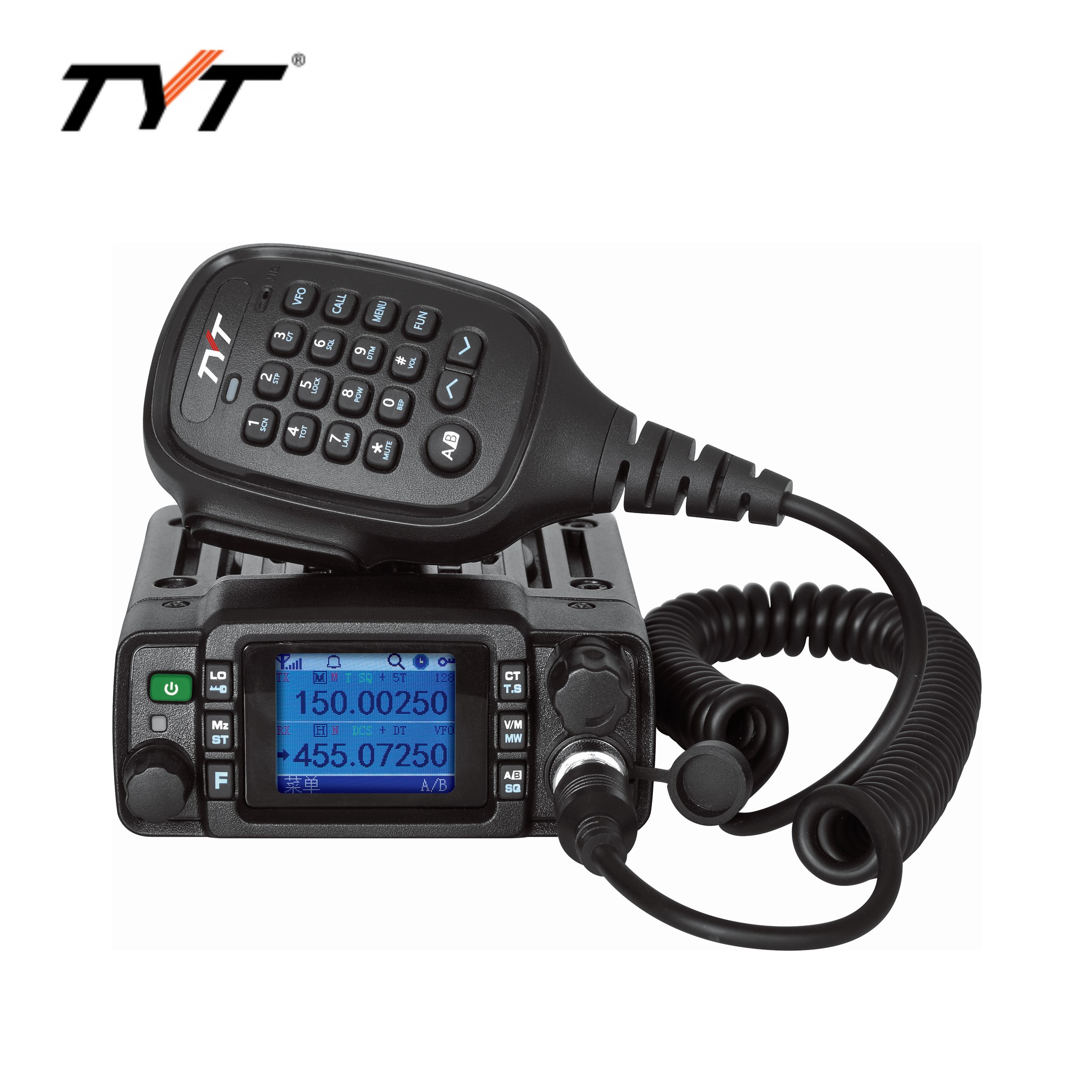 Новинка! TYT 25 Вт Мини dual band mobile radio TH-8600 IP67 водоупорным и лучше, чем QYT KT-8900