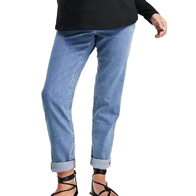 Casual High Rise Farleigh 'Slim' Mom Maternity Jeans Pregnant
