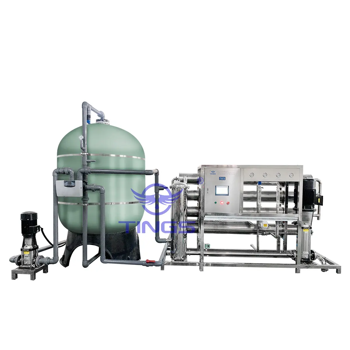 Water Treatment Ro Plant Commercial Industrial Reverse Osmosis RO Irrigation And Breeding Industry Water Treatment Plant 8000L Per Hour