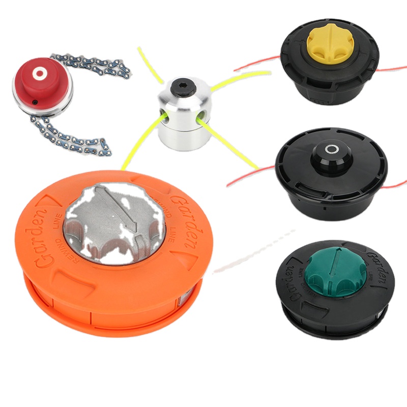 Lawn Mower Grass Cutting Head Weeder Replacement Parts Automatic Release Steel Wire Nylon Rope trimmer line