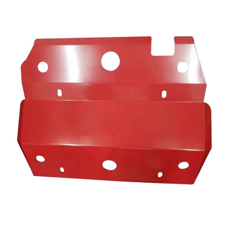 4x4 Accessories Steel Red Front Under Engine Skid Plate For Hilux Vigo 2005-2014