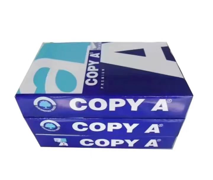 Wholesale Office Supplier A4 Size 70gsm 75gsm 80gsm Hard A4 Bond Paper 70 80 Gsm Draft Double White Printer Office Copy Paper