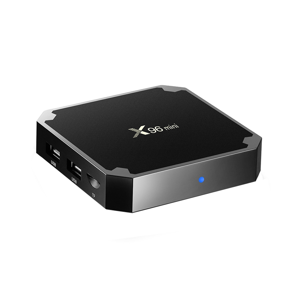 Профессиональный производитель X96mini Android 7,1 2 Гб 16 Гб S905w четырехъядерный 2,4 ГГц Wifi плеер X96 Mini