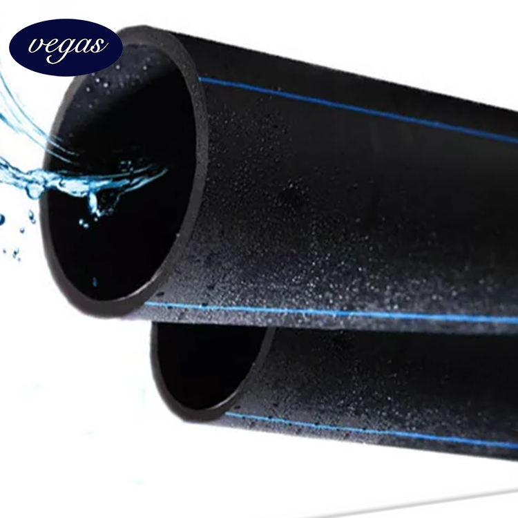 100% девственные PE100 40 мм 1200 мм спецификации HDPE Трубопроводные фитинги цена для орошения аквакультуры от производителя труб HDPE