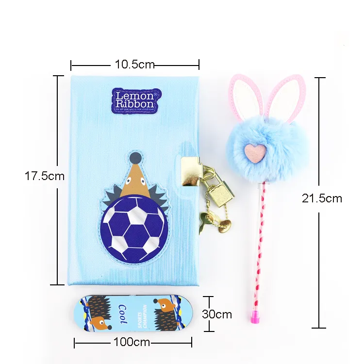 Back to School Supplies kids Wholesale Stationary set Diary and Ballpen Pack Cute Stationeries