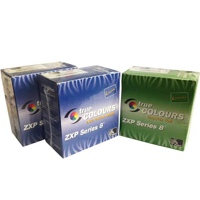 Hot Selling Original 800012-445,800012-601 Zebra ZXP series 8 Id card printer ribbon