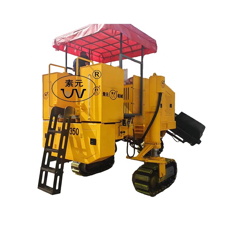 Highway Side Ditch Water Channel Sliding Mold Slipform Curber Machine
