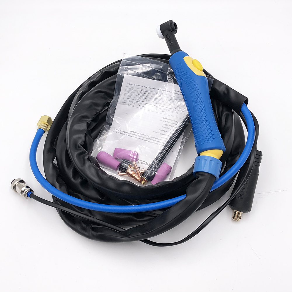 WP-9 WP9 TIG9 TIG-9 с воздушным охлаждением аргонно-дуговая Сварочная горелка с DKJ10-25 разъем раздельный Тип