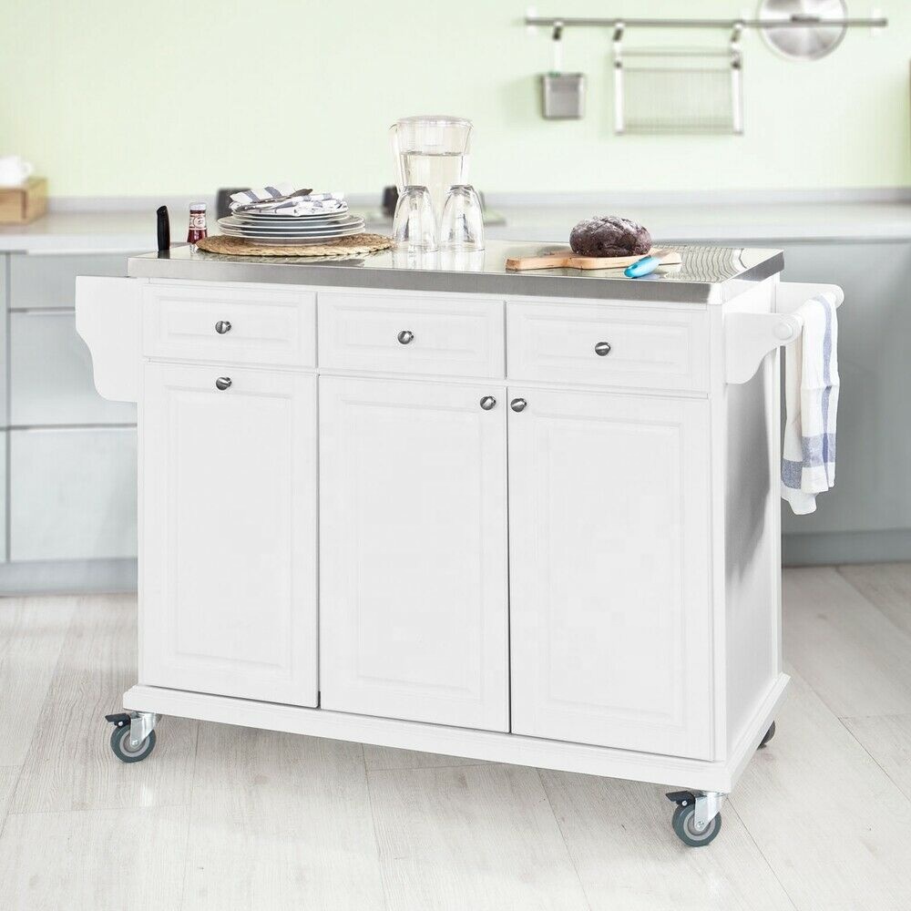 Hot Sale Industrial Vintage Style Wood Metal 3 Tiers Kitchen Cart with Wine Serving Kitchen Bar Trolley