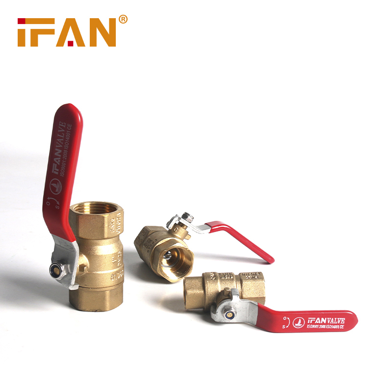 Ifan cw617 медный клапан 1/2 ''3/4'' водоснабжения латунный шаровой клапан запчасти