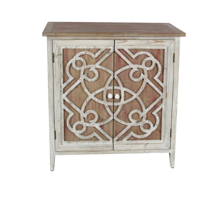 MAGI living room furniture Decorative Furniture antique solid wood Accent Cabinet sideboard with two carving door