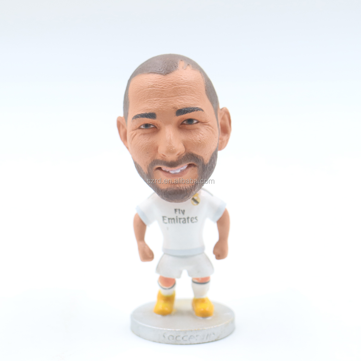 OEM manufacturer custom made plastic soccer football player pvc figure