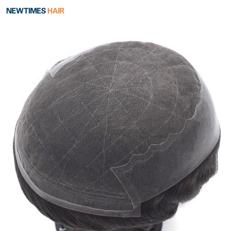 Q6 newtimeshair запас французского кружева ПУ Фабрика 100% человеческие волосы сменные системы парик для мужчин