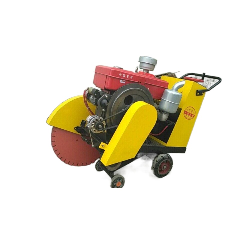 Concrete Cutter Diesel Engine Small Hand Push Concrete Cutting Machine with Low Price