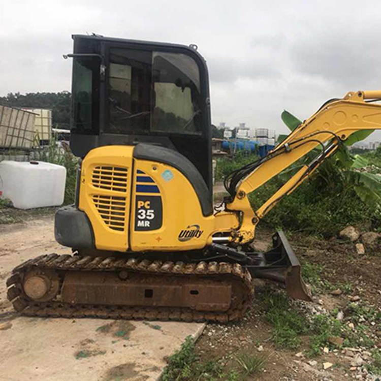 Высокая мощность копания вторая рука Komatsu PC35 MR гусеничный экскаватор/Подержанный Komatsu PC35MR экскаватор