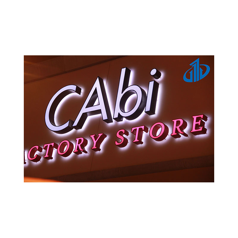 big apartment led backlit sign letters for commercial building