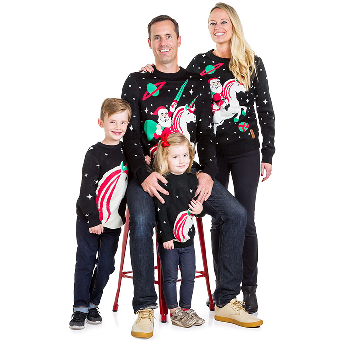 Custom matching family sweaters christmas ugly sweater family set