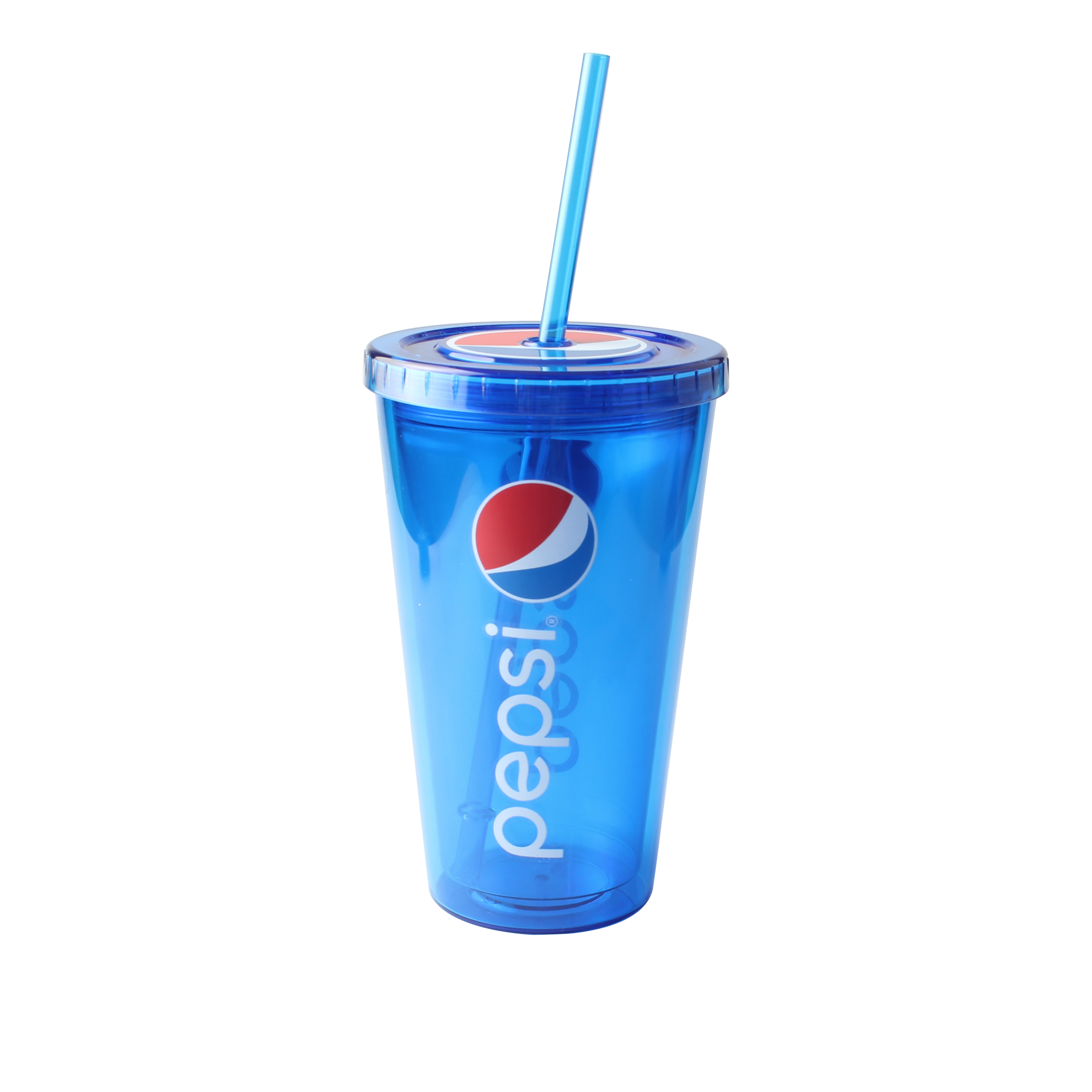 Пластиковый стакан 16 унций с двойной стенкой от бренда Pepsi, кружка для напитков с одной стенкой PS