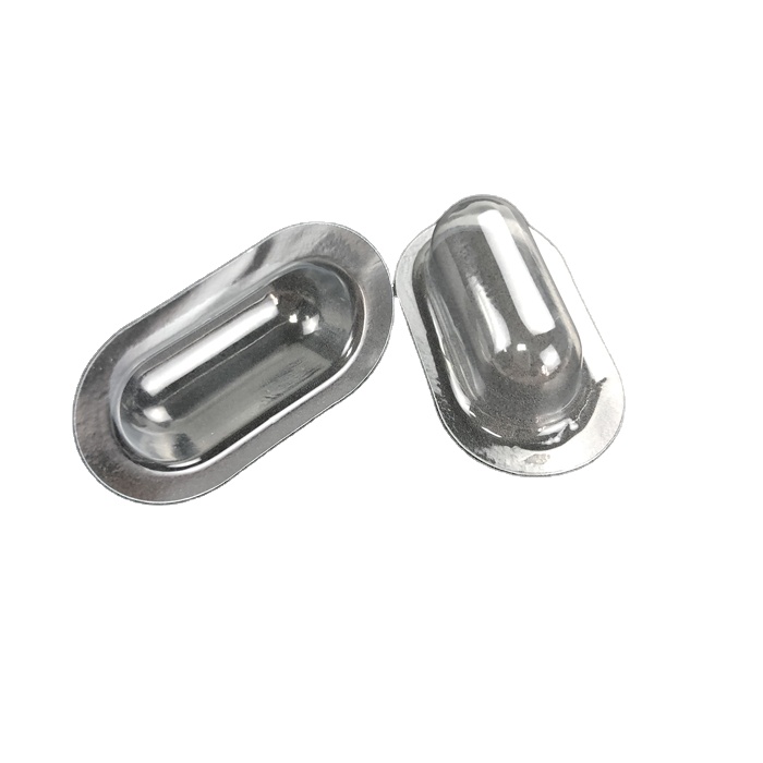 Plastic Covers For Medical Capsule Pill Blister For Paper Cards Plastic Clear Empty Shell For Metal Bottles Tubes Container