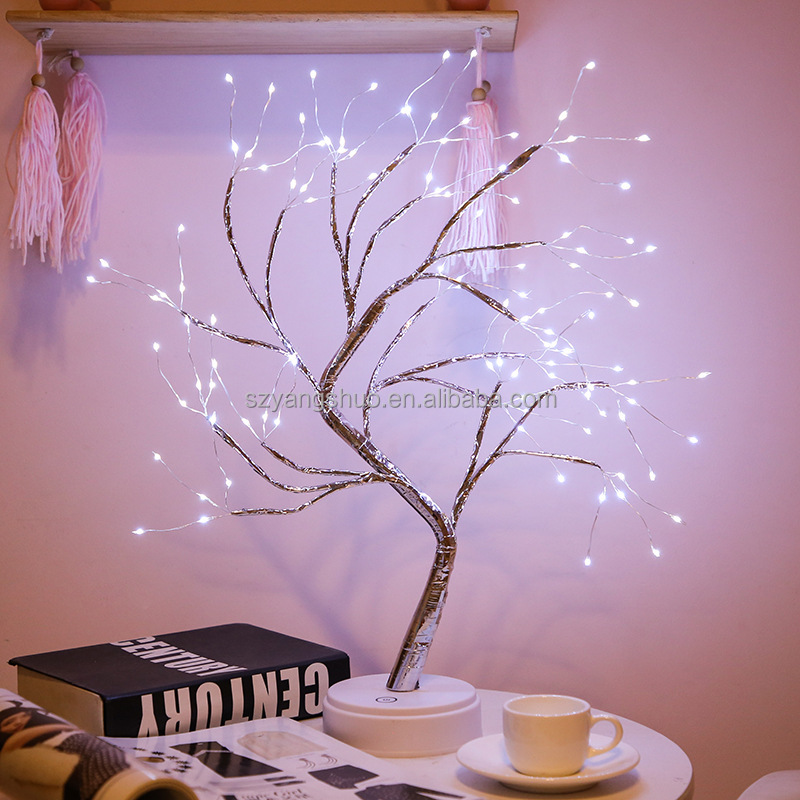 108/36LED Christmas Tree Lamp LED Battery and USB Operated Tree Light For Party Wedding
