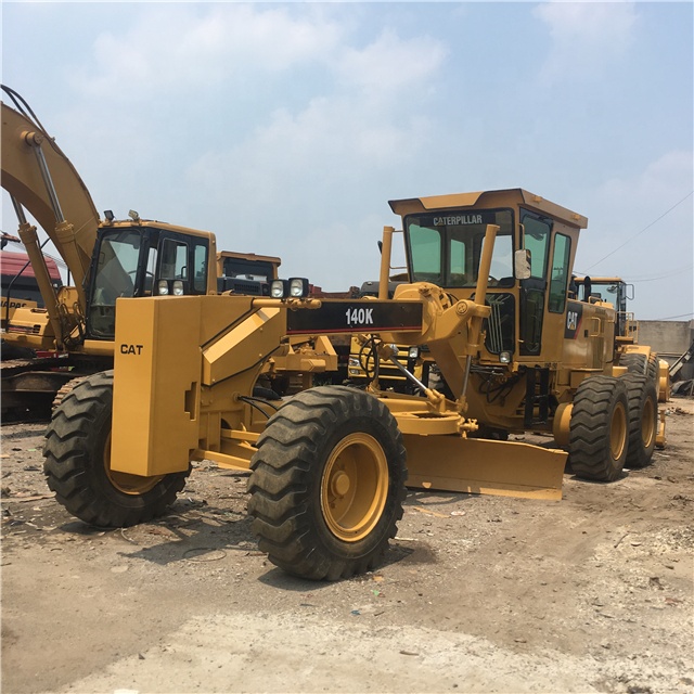 Б/у дорожном строительстве Caterpillar 140K, б/у кошка 140G 140H 140K автогрейдера, б/у автогрейдеры кошка 140k