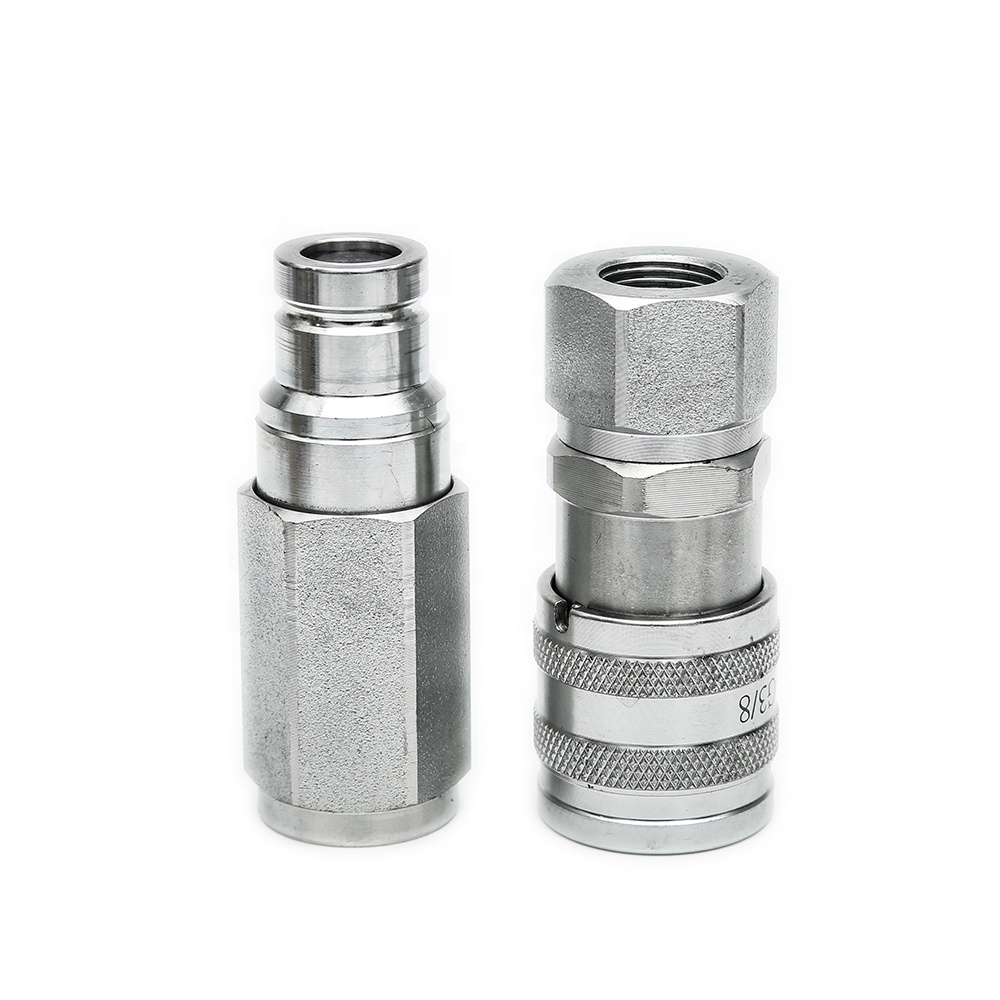 Factory direct supply OEM services provided flat face type hydraulic quick couplings