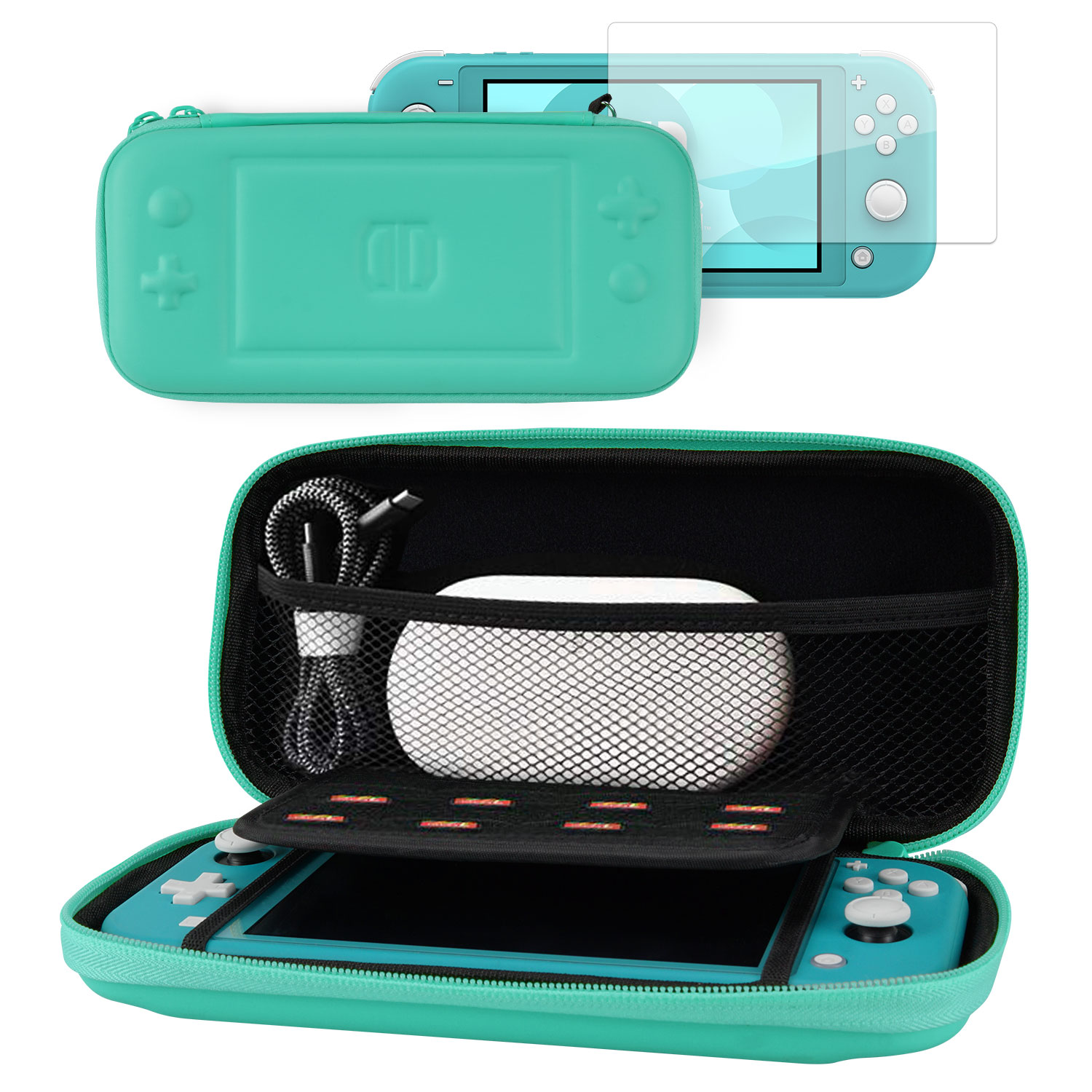 Carrying Case for New Switch Lite 2019 Release Protective Travel Carrying Pouch Bag for Small Nintendo Switch Lite Console