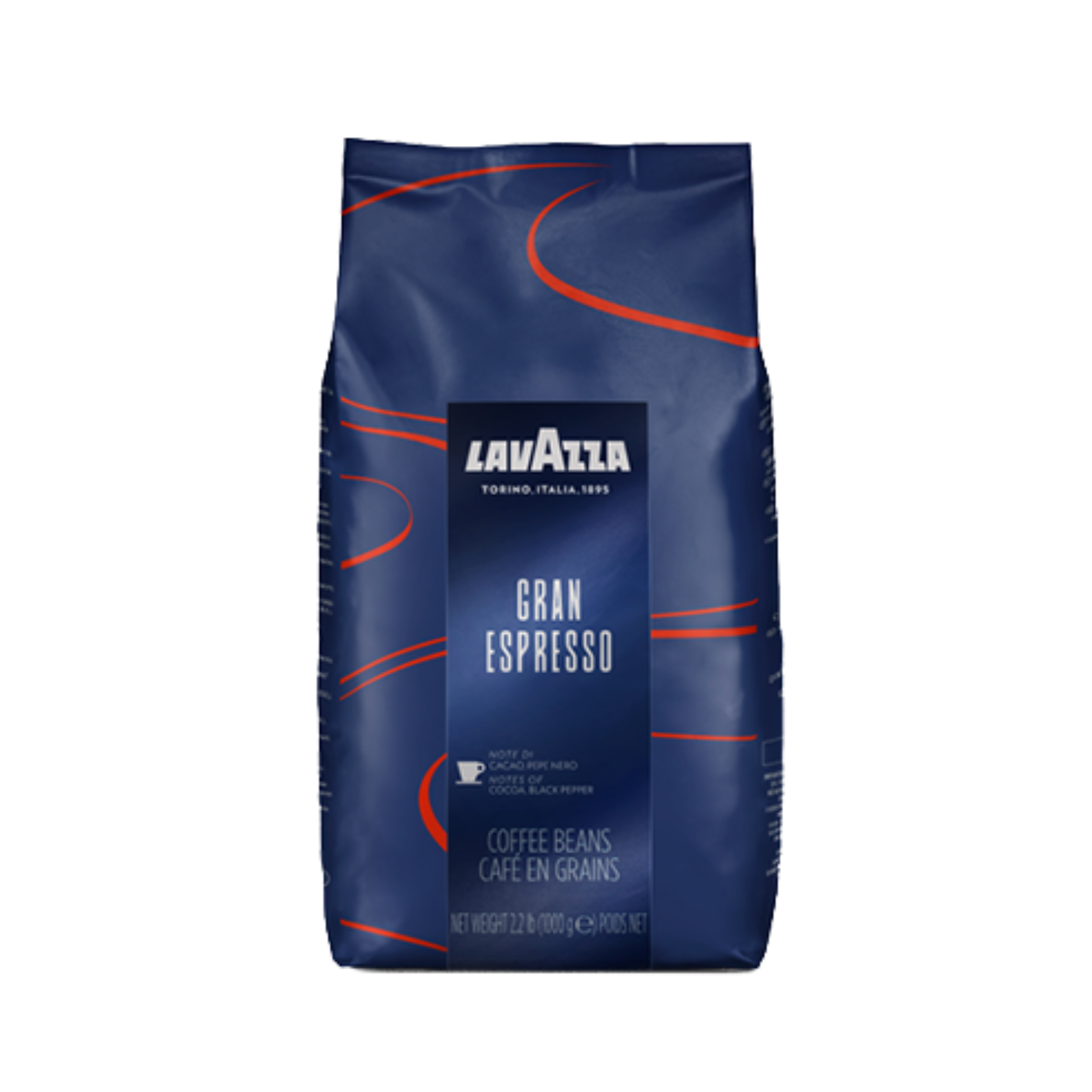 Hot Sale L A V A Z Z A Gran Espresso Coffee Beans Medium Bodied Arabica Packaged In Bag