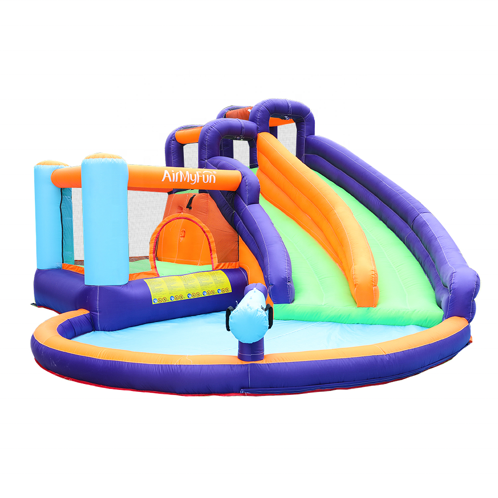 AirMyFun ПВХ брезент, Новое поступление, AAA квалифицированный замок для прыжков, поставщик воды из Китая