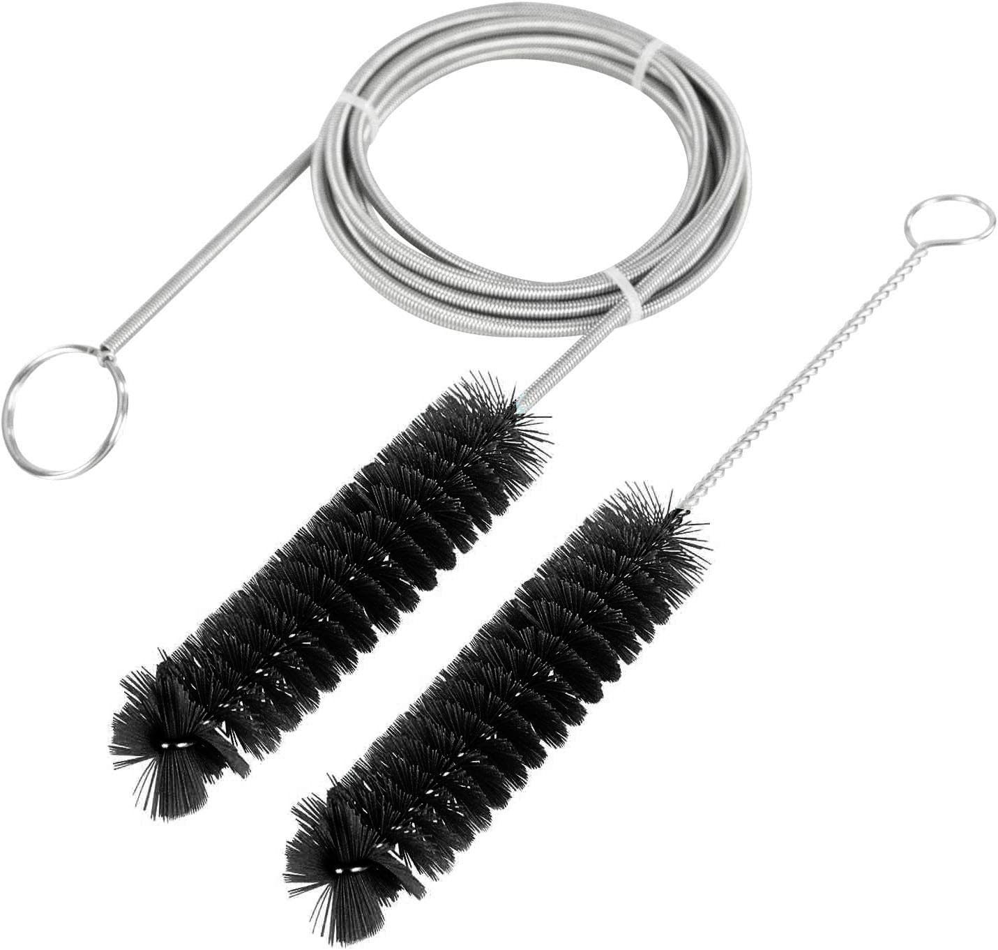 Pipeline cleaning brush masks and stainless steel cleaner wire brush solutions for pipelines
