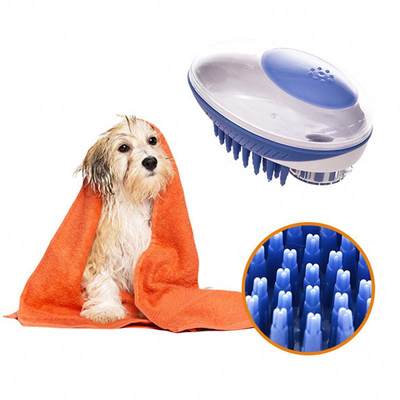 Dog Washing Cleaning Brushes Cat Grooming Hair Brushes Pet Massage Brushes