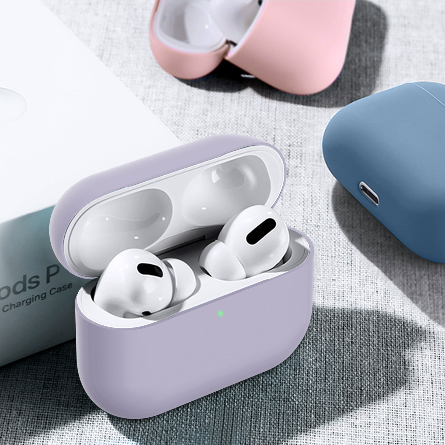Аксессуары для наушников, защитный кожаный чехол для air pods pro, силиконовый чехол для apple Airpods Pro