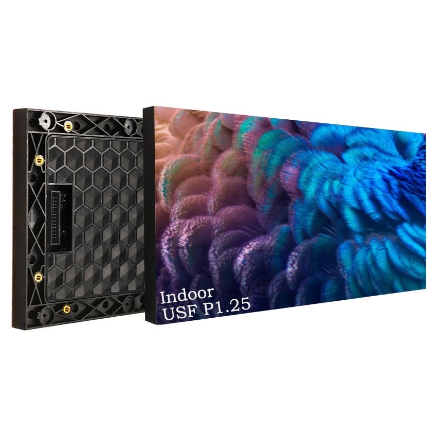 Unilumin заводская цена P1.25 Хорошее качество HD SMD1010 RGB полноцветный светодиодный видеорекламный щит P1.25 для помещений