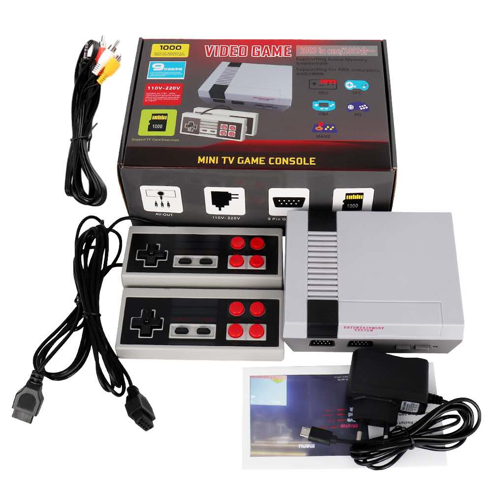 1000 игр Мини ТВ Видео игровая консоль для NIntendo развлекательная система для игр GBA mame md sfc
