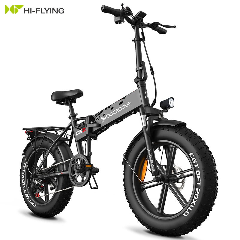 USA Warehouse Door-to-door Electric mountain bike 20 inch fat tire electric bicycle 750W Mountain Snow Beach Electric Bicycle