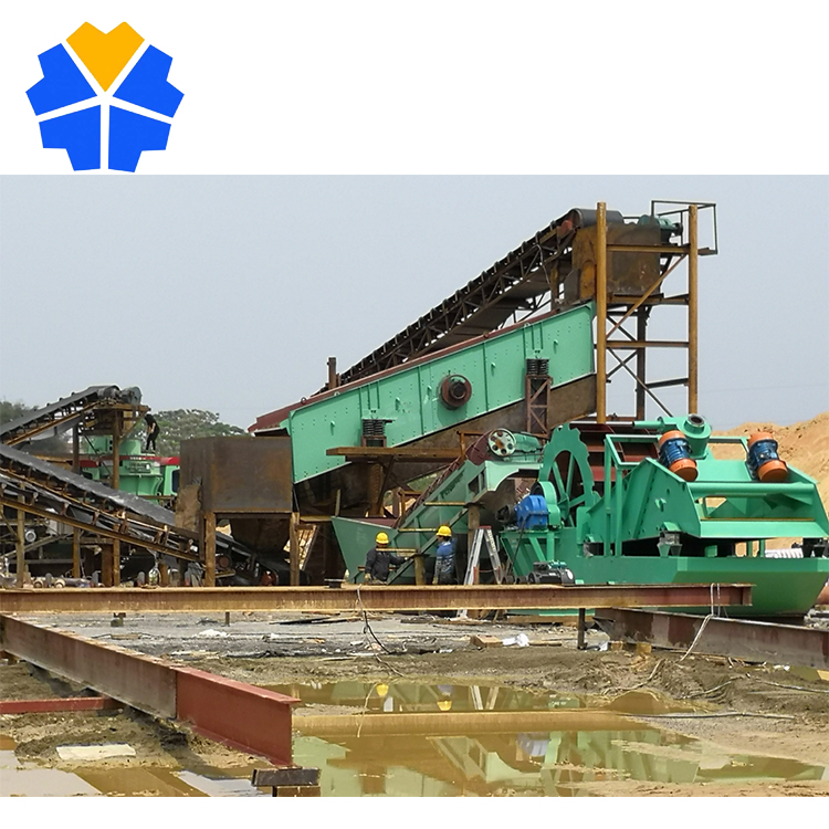 High Quality Long Duration Time Cooperate Sand Washer Plant Sea Sand Washing Machine Bucket Wheel Sand Washer