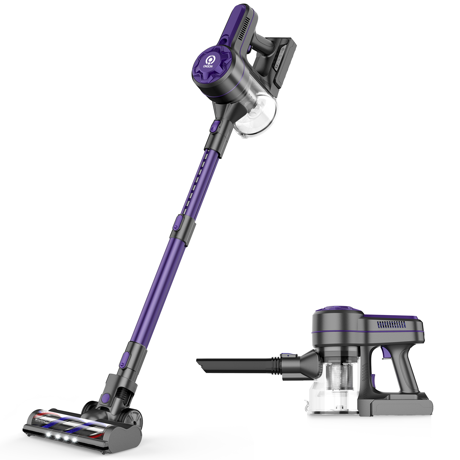 ONSON Cordless Portable Vaccum Aspirateur Sans Fil Aspirador Stofzuiger Aspiradora Handheld Wireless Stick Vacuum Cleaner