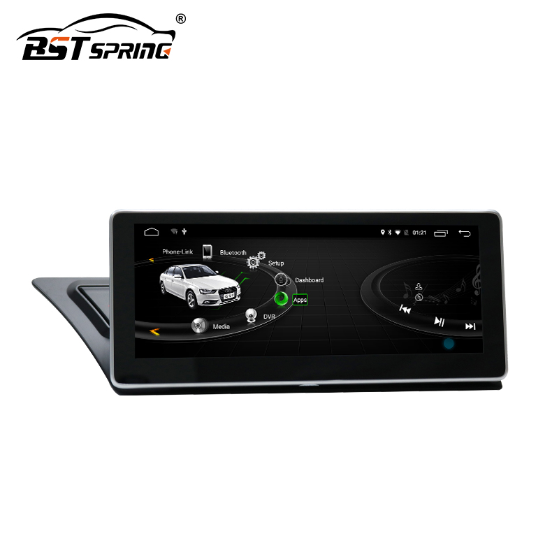 Автомобильный стерео Dvd-плеер Bosstar, 10,25 дюйма, Android, медиа система для Audi A4/A5 2009-2016, низкая и высокая конфигурация, левый и правый Привод