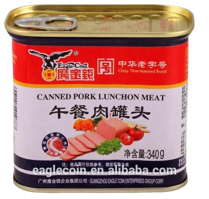 Консервированное цельное Свиное консервированное мясное блюдо 340 г