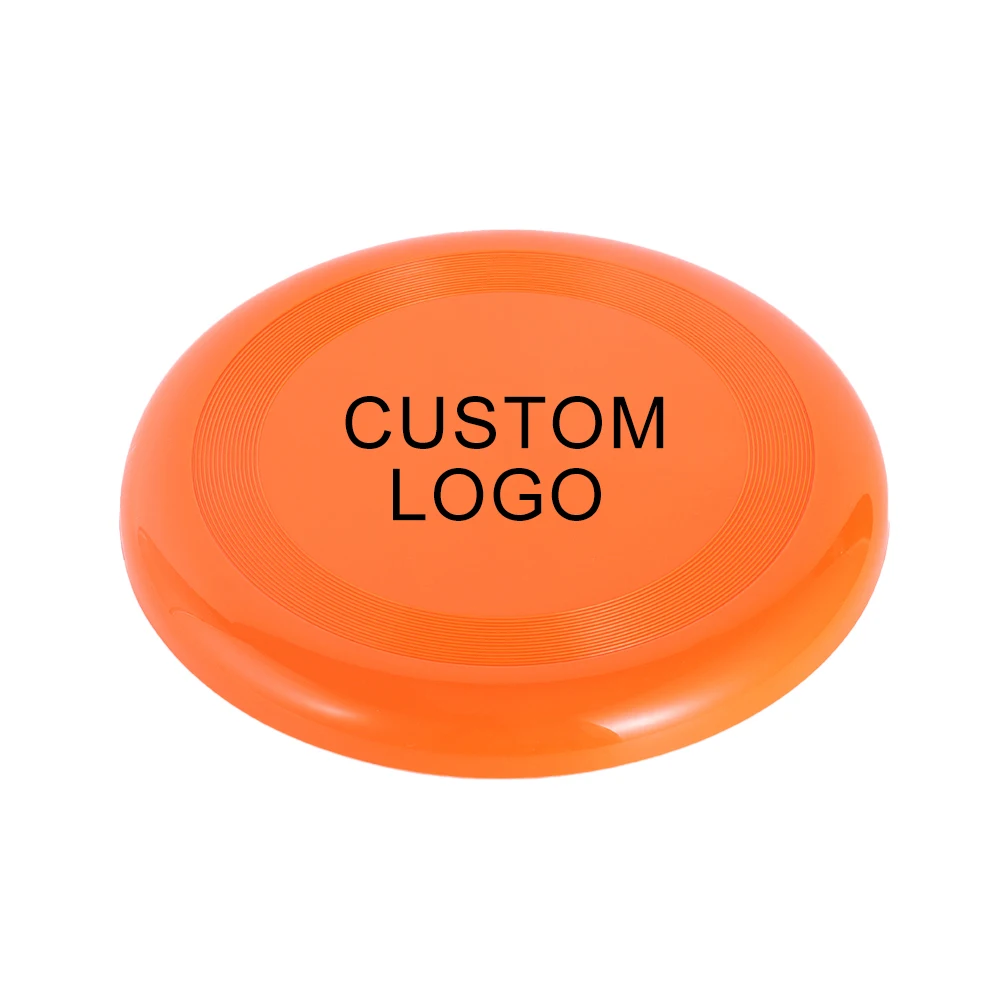 Custom Print Pattern Logo Plastic Frisbee Outdoor Sports Frisbeed