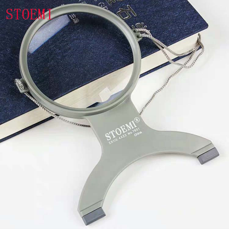 STOEMI 7601 Neck Mounted Hands-free Лупа/подвесной Тип увеличительное стекло для чтения, шитья и вышивки крестом