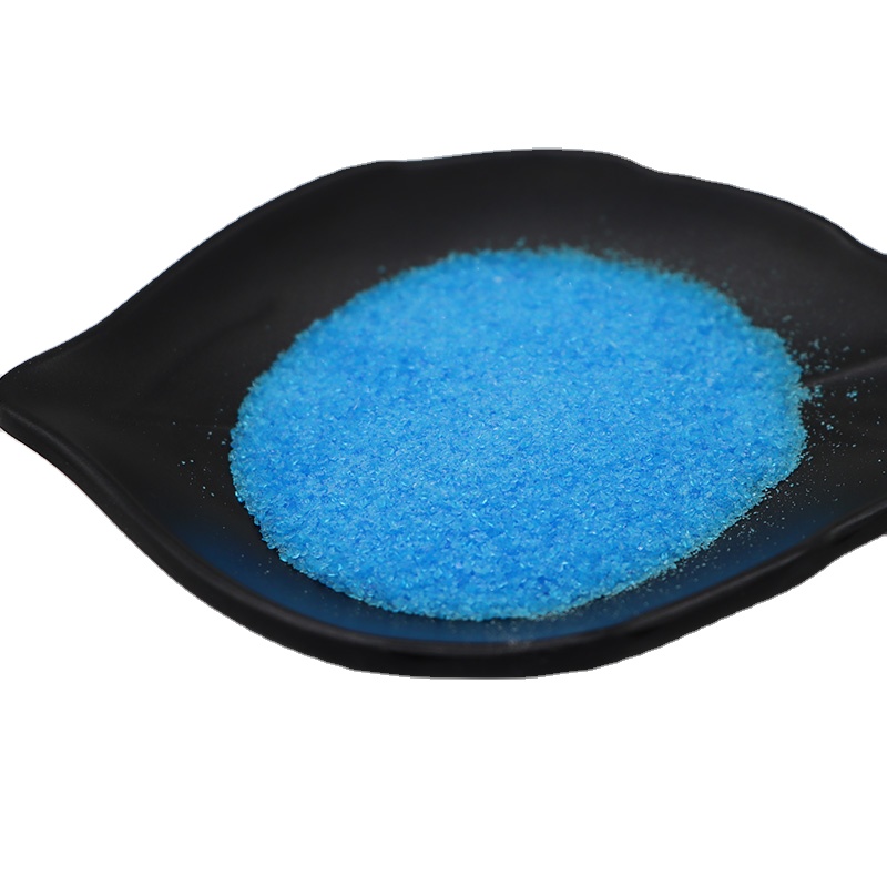 RUIPU Top Quality Copper Sulfate CAS 7758-98-7 Copper Supplement Blue Granular Crystal CuSO4 Powder