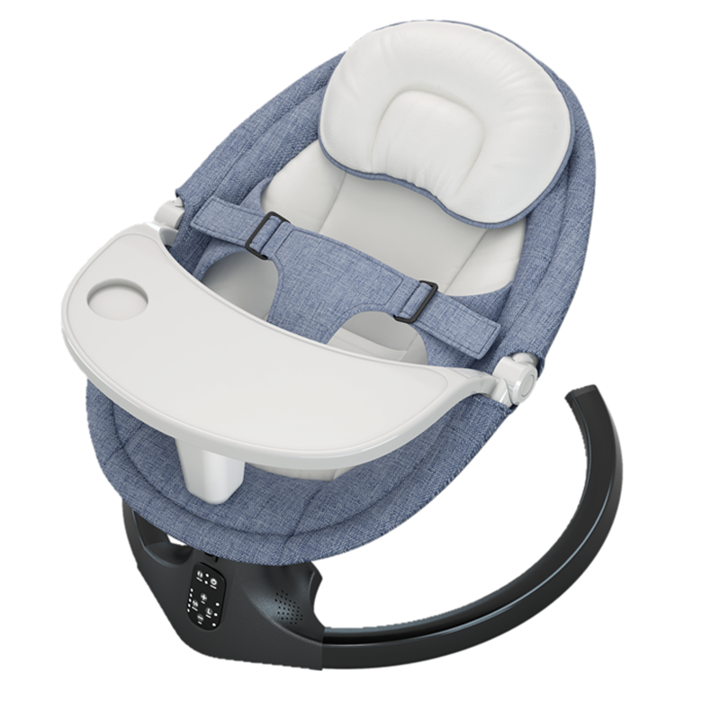 2021 New Design Portable Simple Designs Rocking Chair Baby Electric Rocking Chair Baby Automatic Swing Baby Chair Rocking