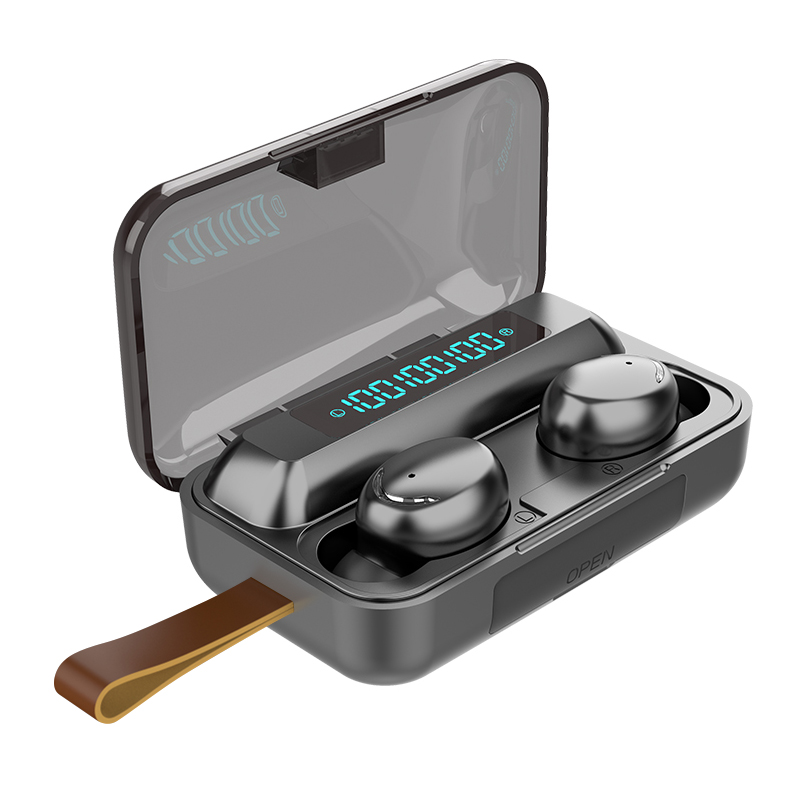 BTH-F9-5C Bluetooth 5.0 TWS Game Waterproof Wireless Earphone Earbuds Sports For BlueTooth Wireless Earphone Headphone