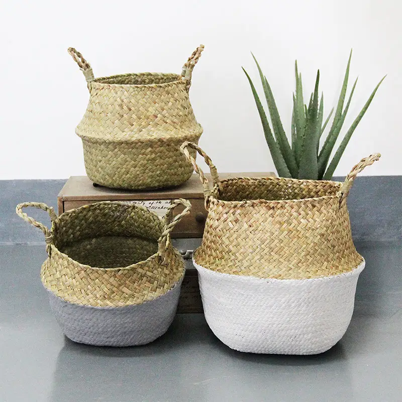 Factory Best Selling Products Seagrass Belly Basket In High Quality