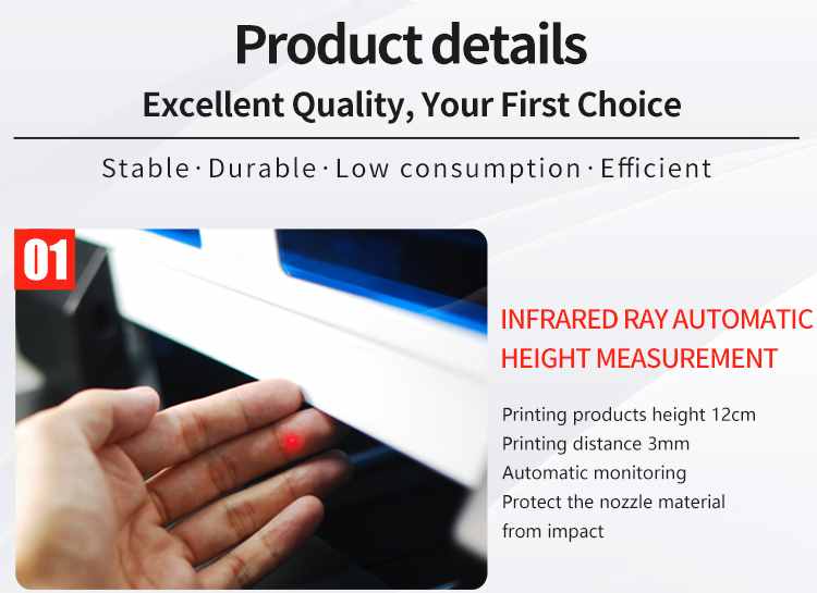 UV Printer Varnish And Inkjet Printer Double Heads UV Flatbed Printer For Mug Bottle T-shirt Printing Machine