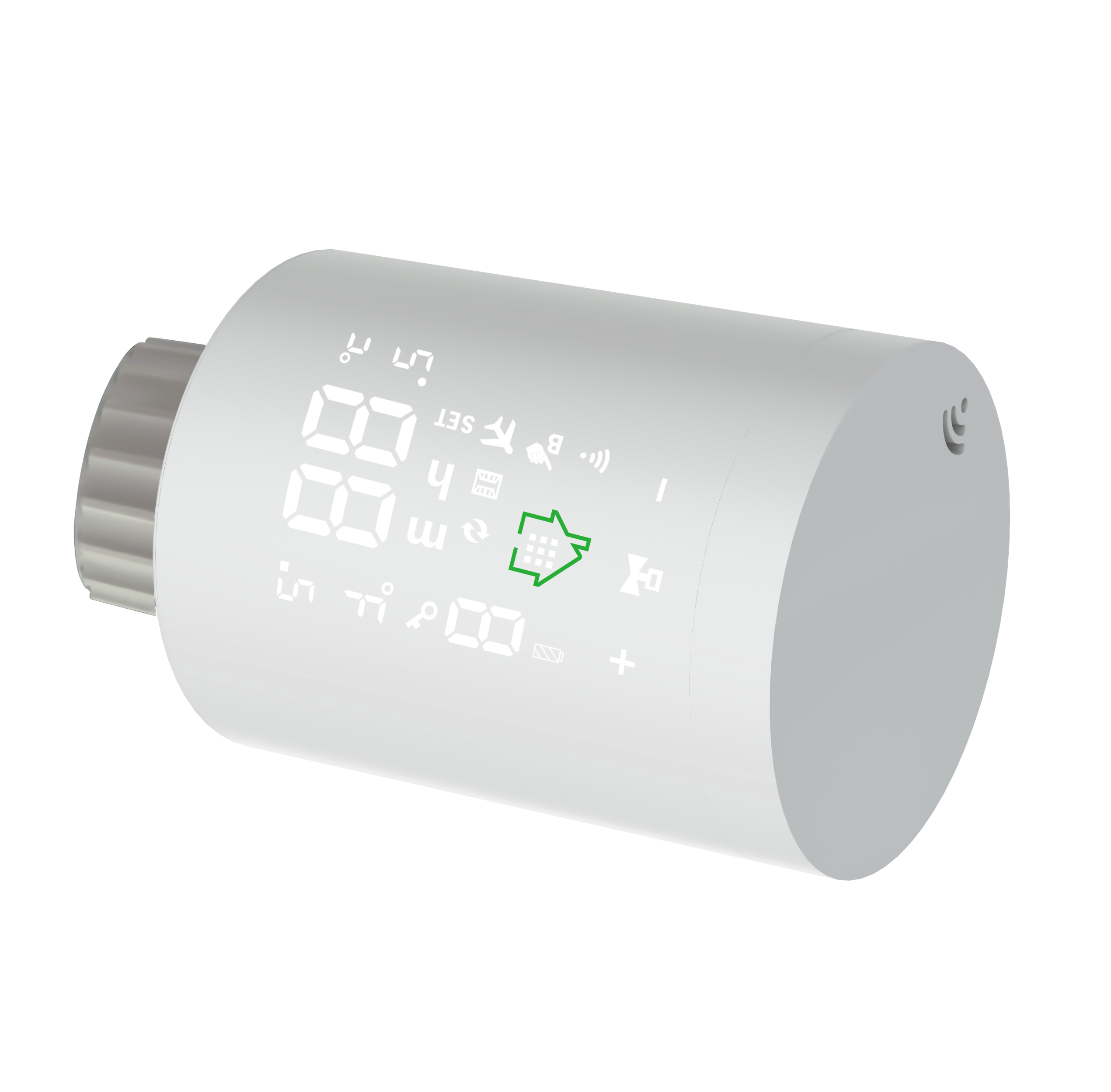 Умный термостат радиатора с комнатным обогревом и шлюзом Tuya ZigBee TRV
